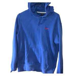 Blue nike hoodie